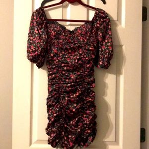 Sexy Floral Mini Dress